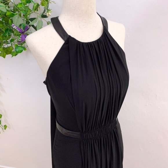 Rag & Bone Black Rowan Draped Dress Size 2 - Picture 10 of 14
